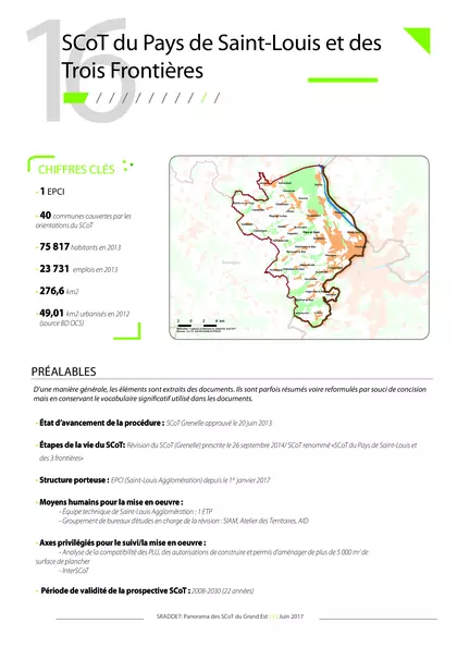 SRADDET : SCOT du Pays de Saint-Louis et des 3 Frontières
