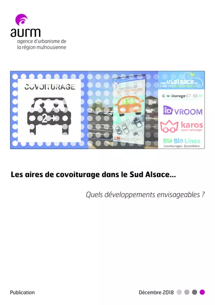 Les aires de covoiturage dans le Sud Alsace… Quels développements envisageables ?