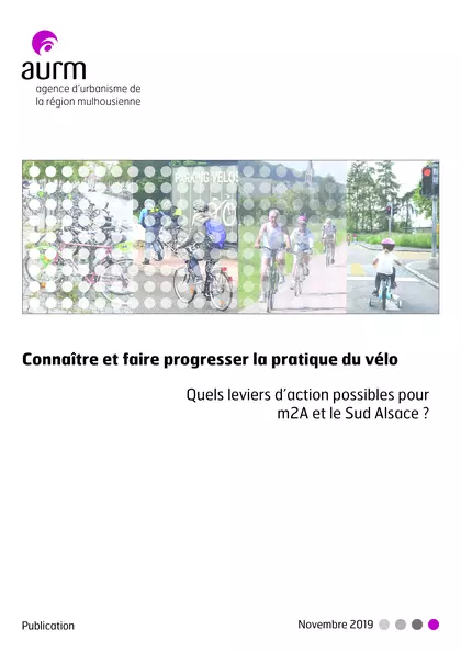 Connaître et faire progresser la pratique du vélo : quels leviers d'action possibles pour m2A et le Sud Alsace ?