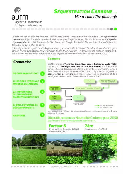 Séquestration carbone... mieux connaître pour agir