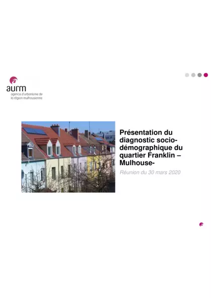 Centre Social et Culturel Papin : présentation du diagnostic socio-démographique du quartier Franklin