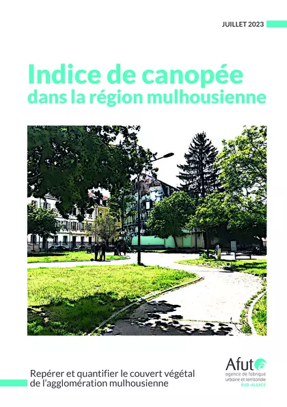 Indice de canopée dans la région mulhousienne