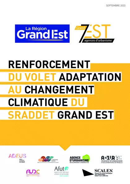 Renforcement du volet adaptation au changement climatique du SRADDET Grand Est