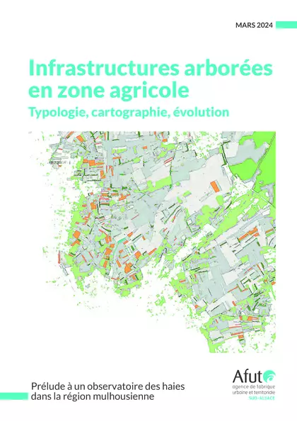 Infrastructures arborées en zone agricole - typologie, cartographie, évolution : prélude à un observatoire des haies dans la région mulhousienne