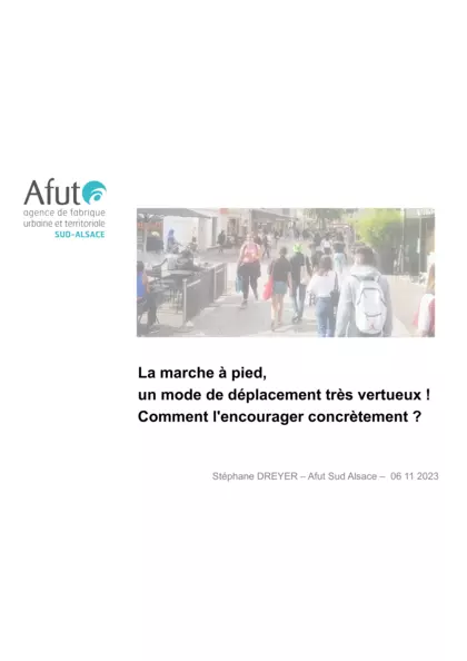 La marche à pied, un mode de déplacement très vertueux ! Comment l'encourager concrètement