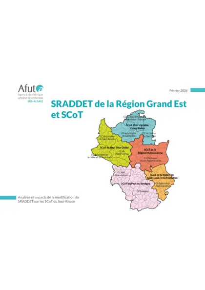 Analyse et impacts de la modification du SRADDET sur les SCoT du Sud-Alsace