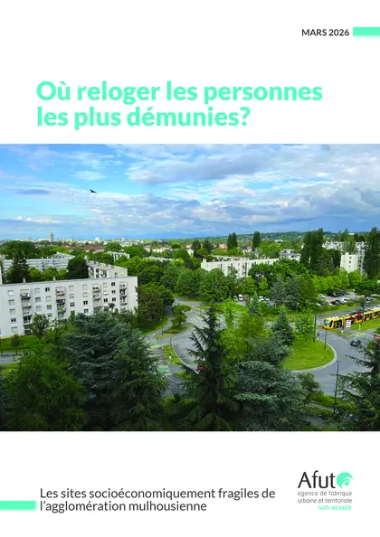 Où reloger les personnes les plus démunies ? - Les sites socioéconomiquement fragiles de l’agglomération mulhousienne