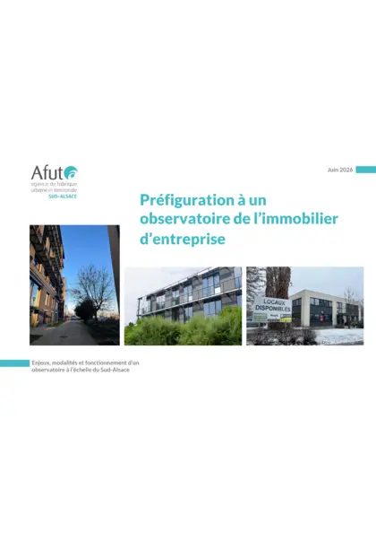 Préfiguration à un observatoire de l’immobilier d’entreprise