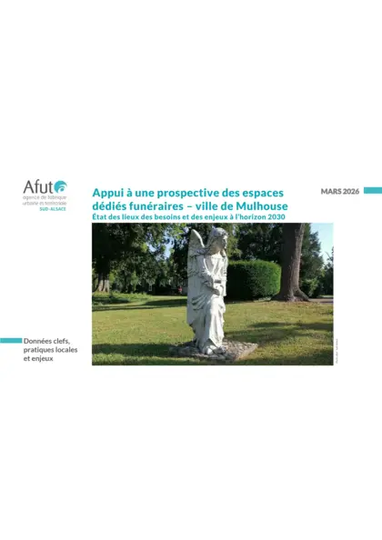 Appui à une prospective des espaces dédiés funéraires - ville de Mulhouse