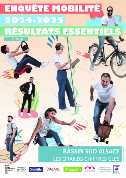 Enquête mobilité 2024-2025 résultats essentiels : bassin Sud Alsace